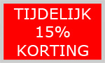 15% korting
