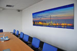 photo harbour Rotterdam on canvas - photo: Danny Cornelissen